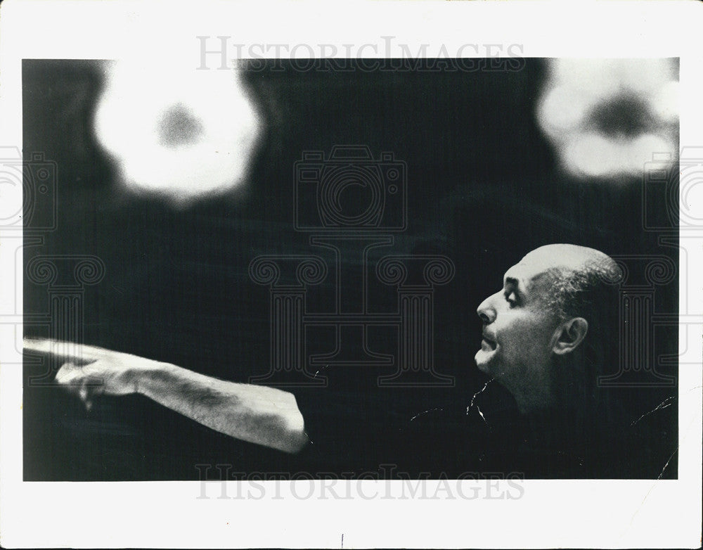 1980 Press Photo Sir Georg Solti Chicago Symphony Music Director - Historic Images