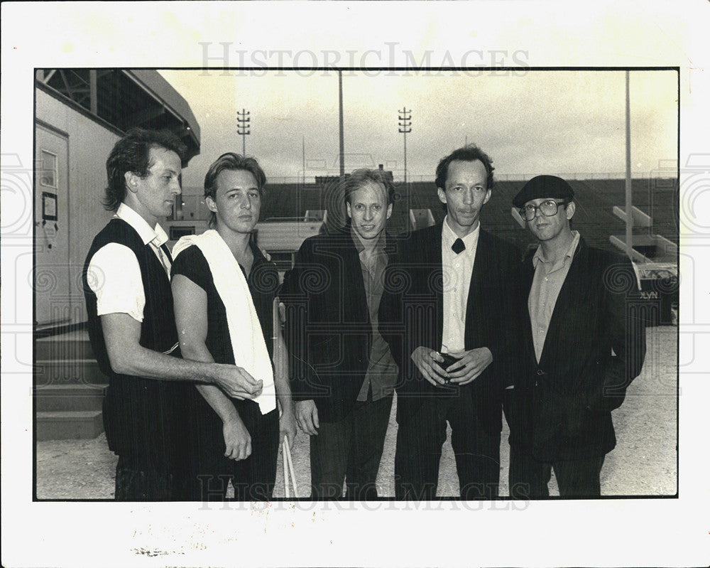 1985 Press Photo Group Spooner,J Tappero,B Vig,J Walker,D Erickson,D Beaton - Historic Images