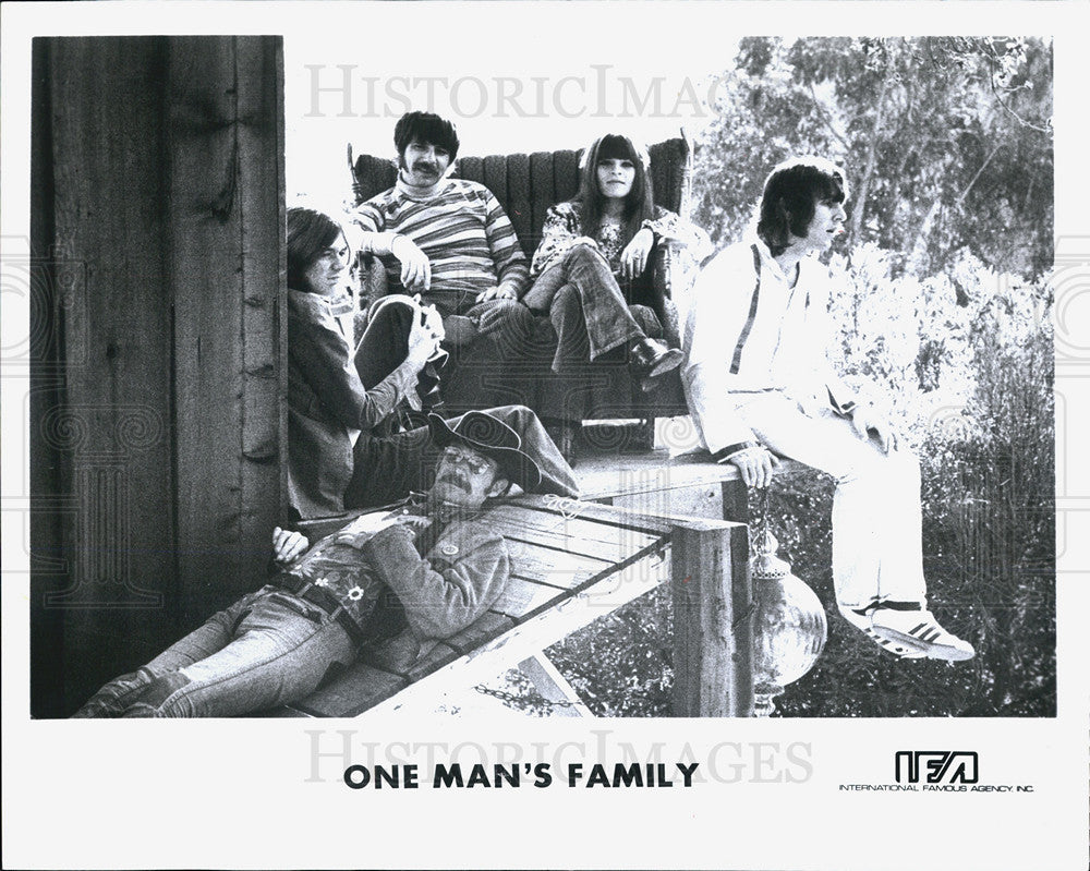 1979 Press Photo One Man&#39;s Family Music Group - Historic Images