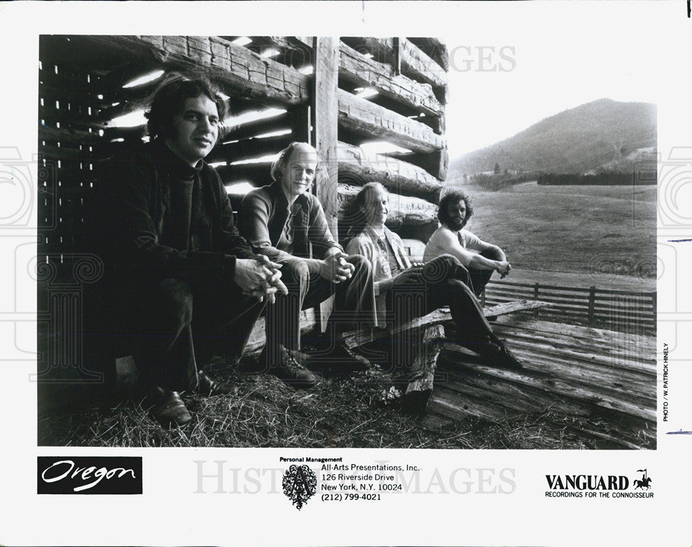 1977 Press Photo Oregon acoustic quartet - Historic Images