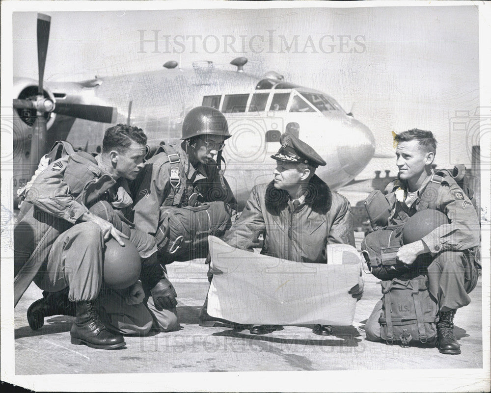 1950 Press Photo Lieutenant General Lauris Norstad Air Force - Historic Images