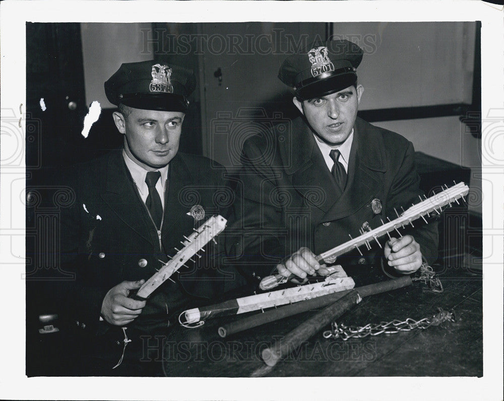 Press Photo Eugene Moran and his partner Robert Hopkins - Historic Images