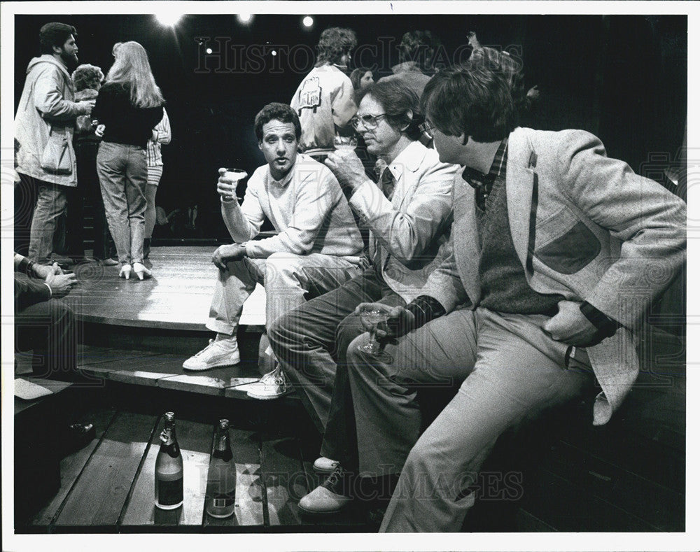 1984 Press Photo Stuart Oken, Ken Kragen, and Ken Yates - Historic Images