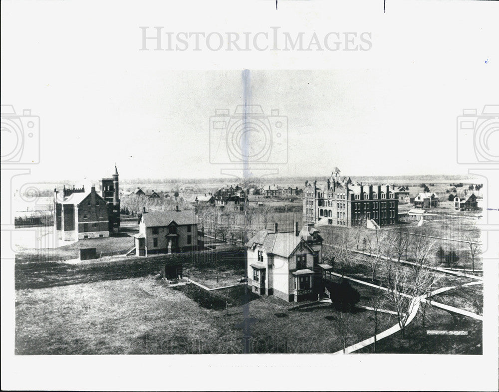 1979 Copy of 1886 Press Photo Home Of Tom Olson Artist - Historic Images