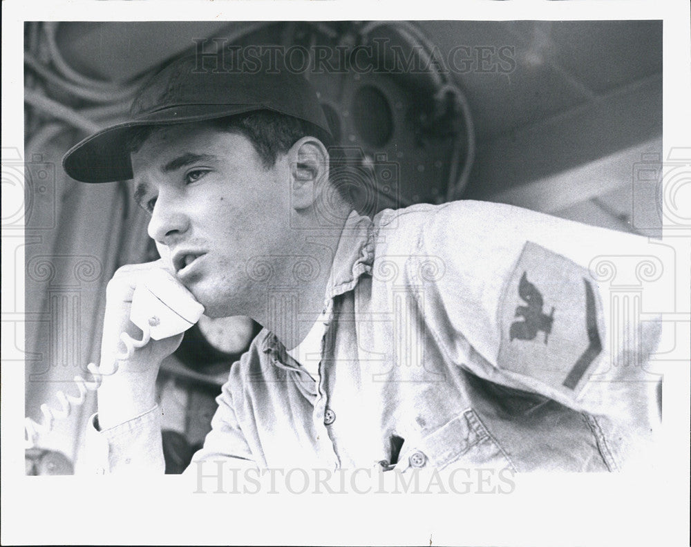 1968 Press Photo  Coast Guardsman Roger Olson - Historic Images