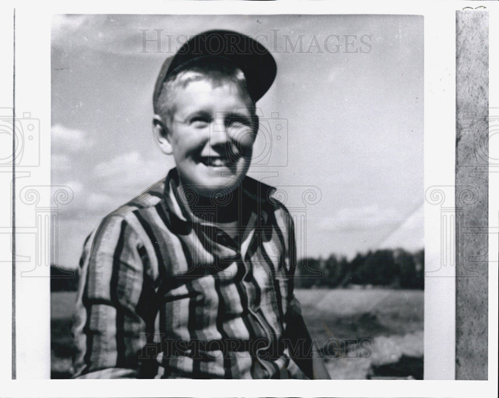 1962 Press Photo Boy Kenneth Okon Portrait Killed By Driver On Bicycle - Historic Images