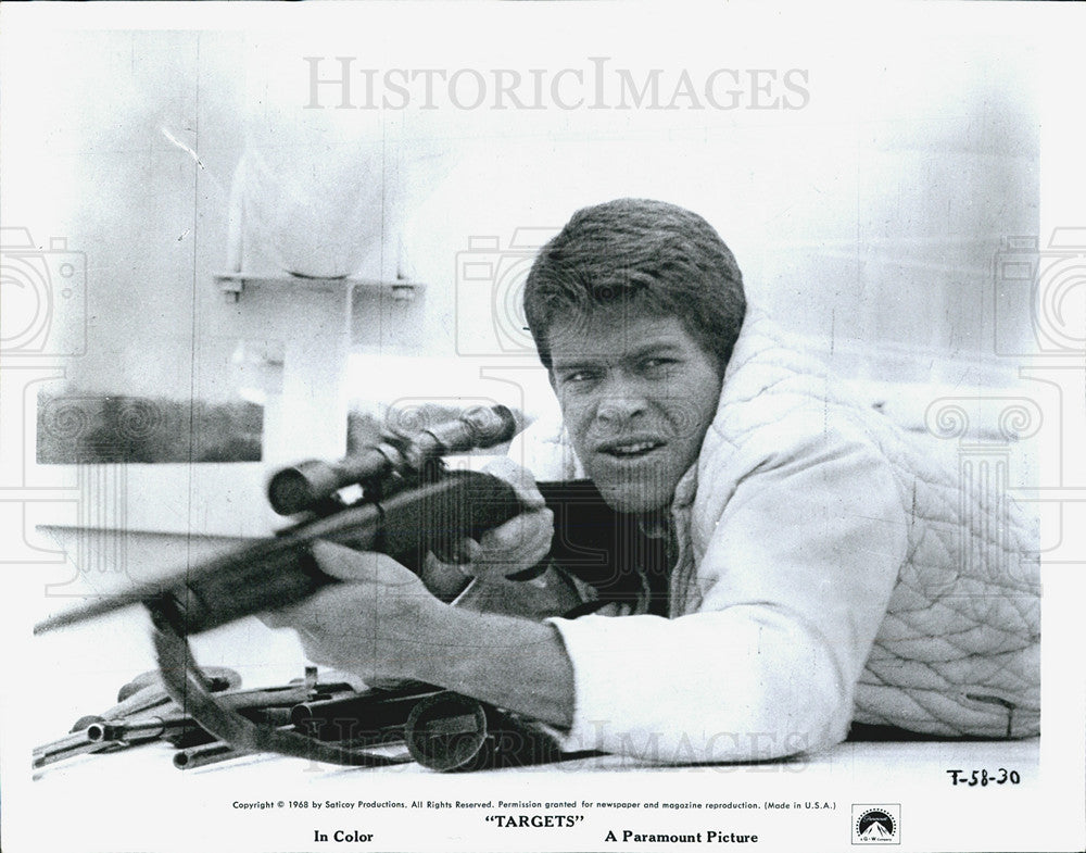 1968 Press Photo Tim O&#39;Kelly in &quot;Targets&quot; - Historic Images