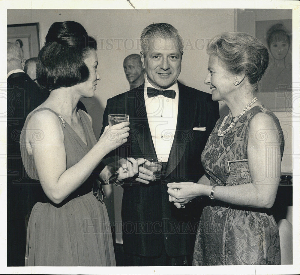 1963 Press Photo Mr &amp; Mrs Ralph Michaels &amp; Mrs Glen A Lloyd - Historic Images