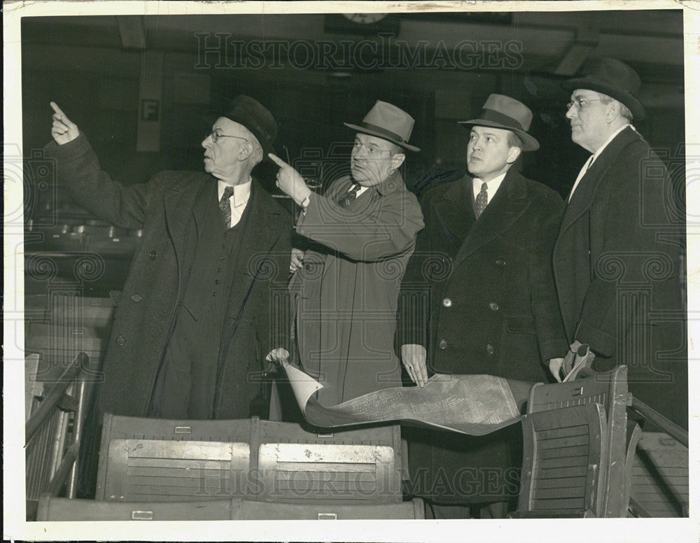 1940 Press Photo Democrat/Charles Mickelson/Oliver A. Quayle Jr./Clifford Noonan - Historic Images