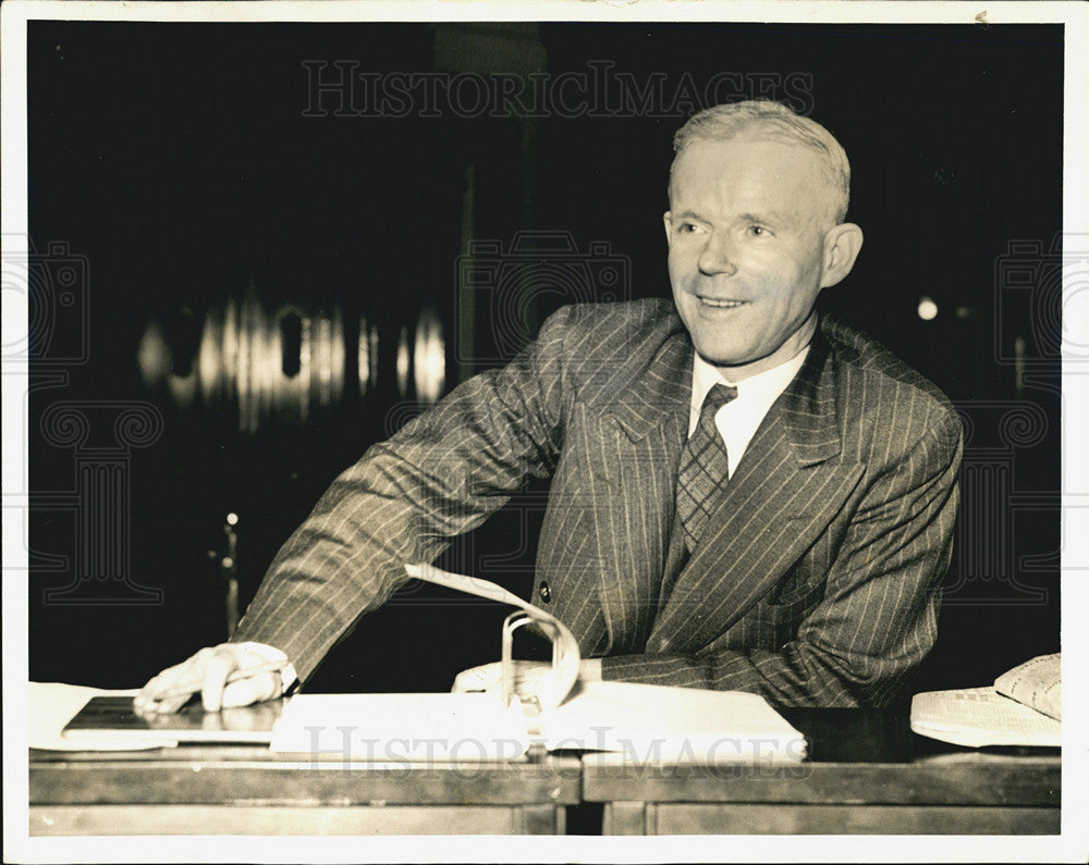 1938 Press Photo Sen. James O Monroe - Historic Images