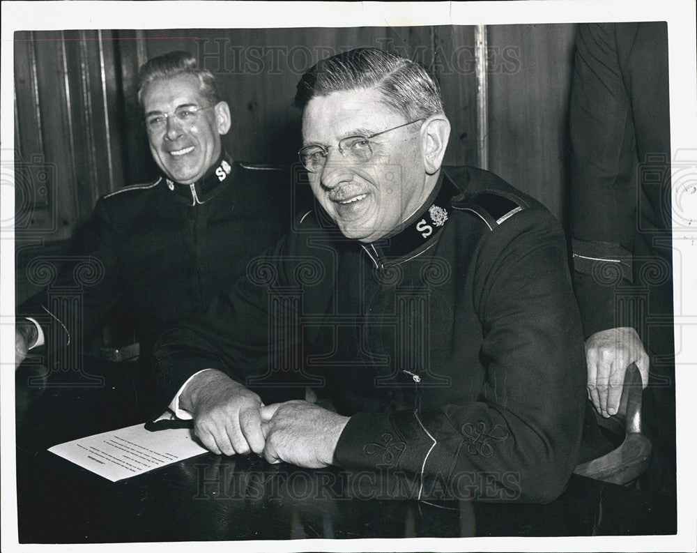 1948 Press Photo General Albert Orsborn, World Leader, Salvation Army - Historic Images