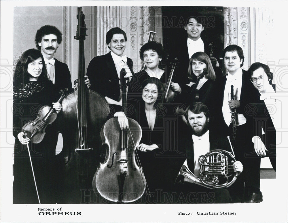 1985 Press Photo Musical Group Orpheus - Historic Images