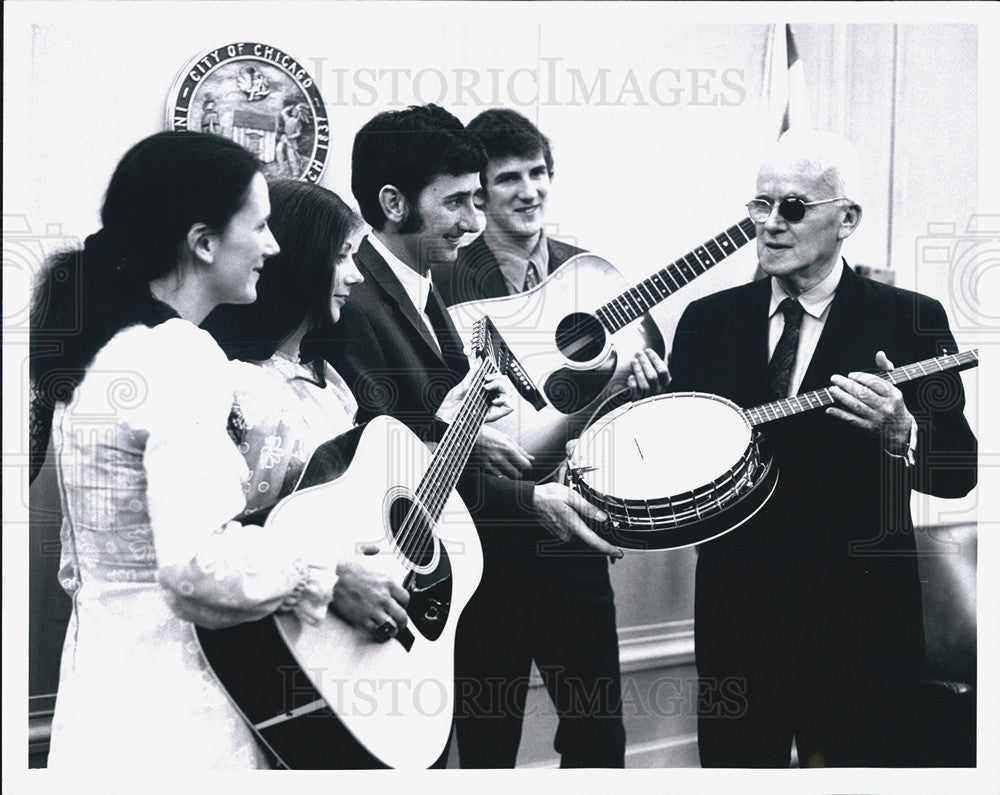 1970 Press Photo Musical Group The Ormonde Folk Singers - Historic Images