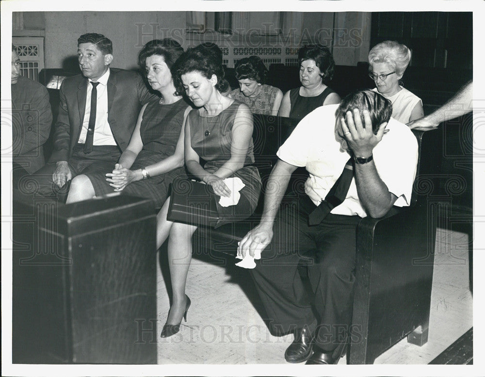 1963 Press Photo Mr &amp; Mrs James Moreale Richard Everist Vehicular Manslaughter - Historic Images