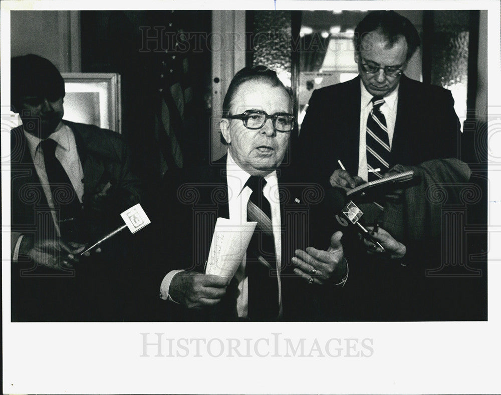 1982 Press Photo Judge Marjan Peter Staniec Dixon Developmental Center Case - Historic Images