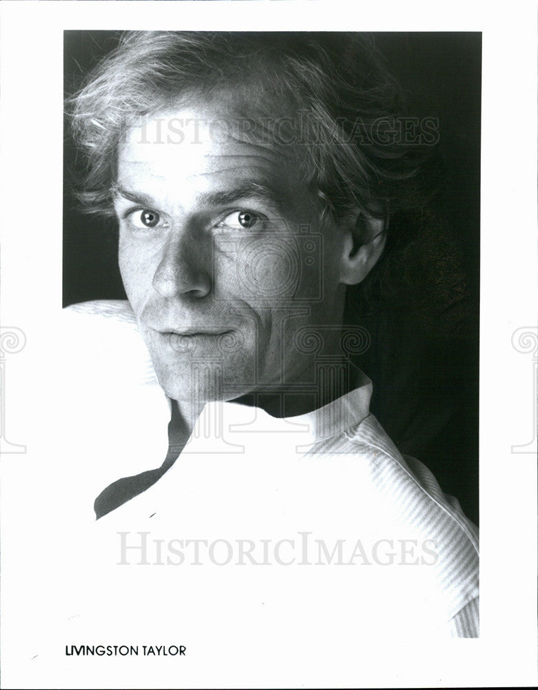 1986 Press Photo Livingston Taylor - Historic Images