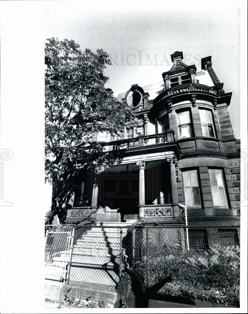 1990 Press Photo The O&#39;Leary family once lived on West Garfield Boulevard - Historic Images