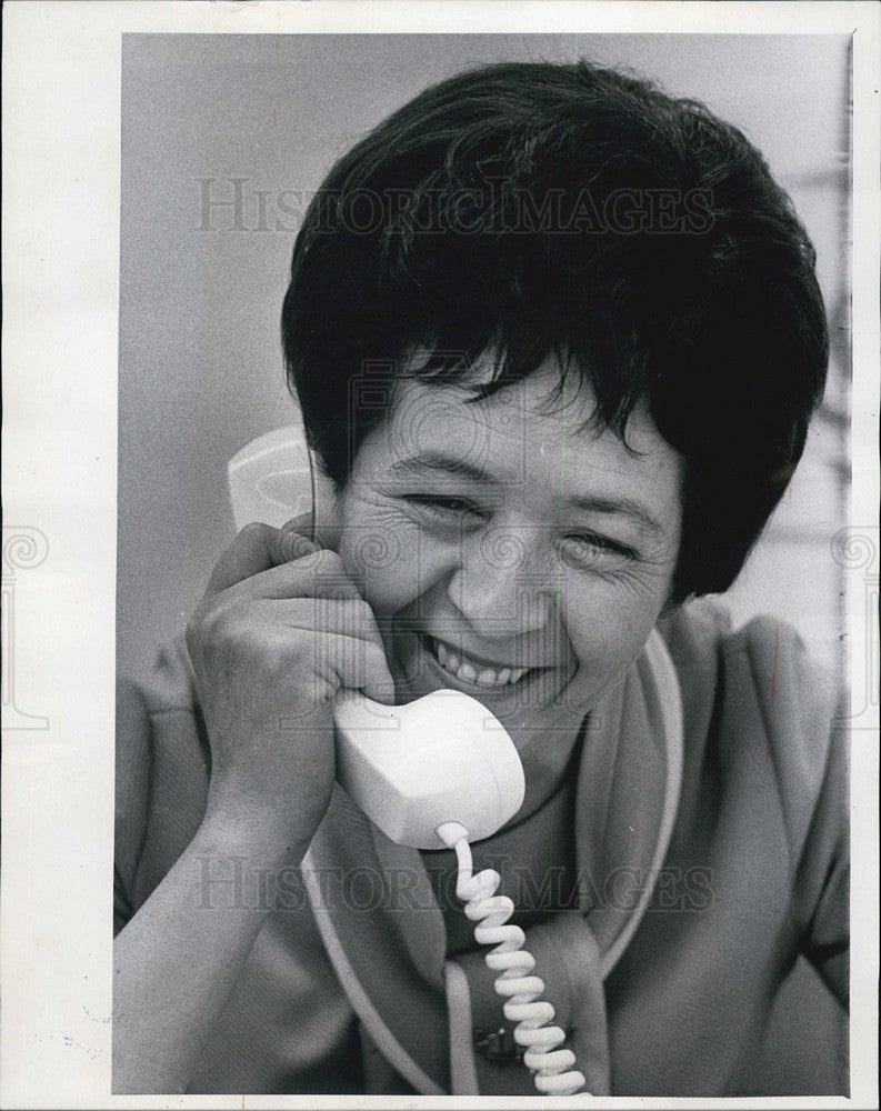 1968 Press Photo Author Valerie Moolman - Historic Images