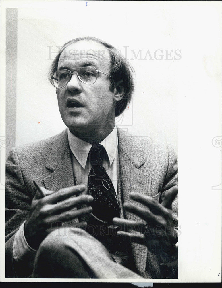 1982 Press Photo Molander...Nuclear expert - Historic Images