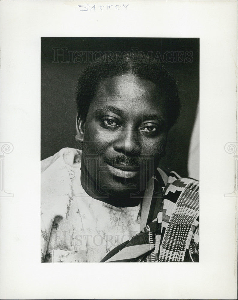 1965 Press Photo Alex Quaison-Sackey, Ghanaian Diplomat - Historic Images