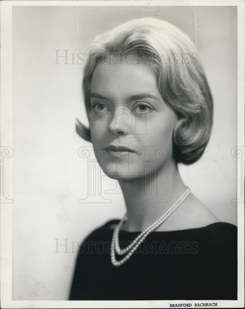 1965 Press Photo Marcia Meland Quale, Engaged To Robert Dana Chellis - Historic Images