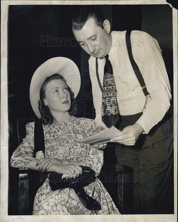 Clarice Rasmussen Attorney Irving Eisenman 1947 Vintage Press Photo ...