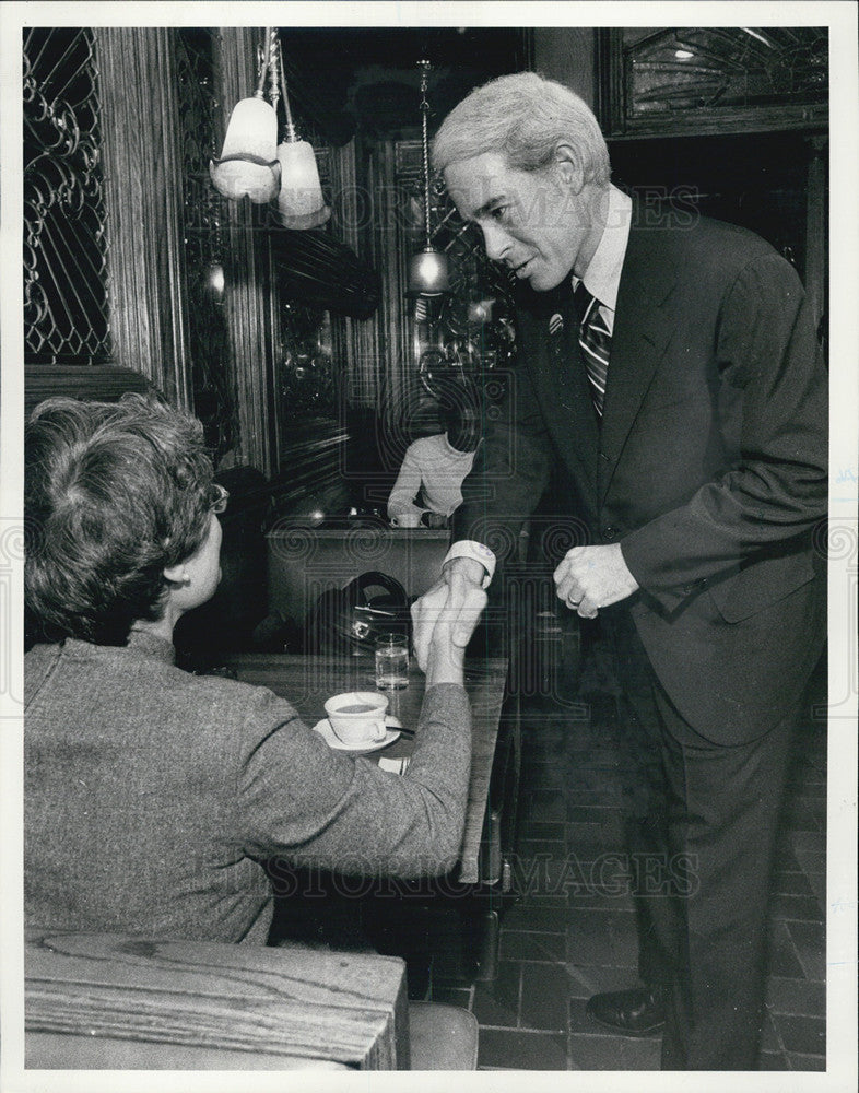 1980 Press Photo John F. Porter GOP Candidate - Historic Images