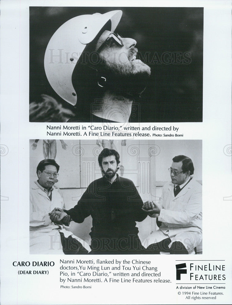 1991 Press Photo Nanni Moretti in &quot;Caro diario - Historic Images