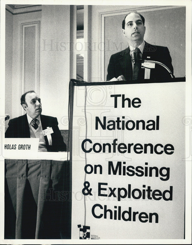 1986 Press Photo Former Child Molester Jeff Youens Speaks to National Conference - Historic Images