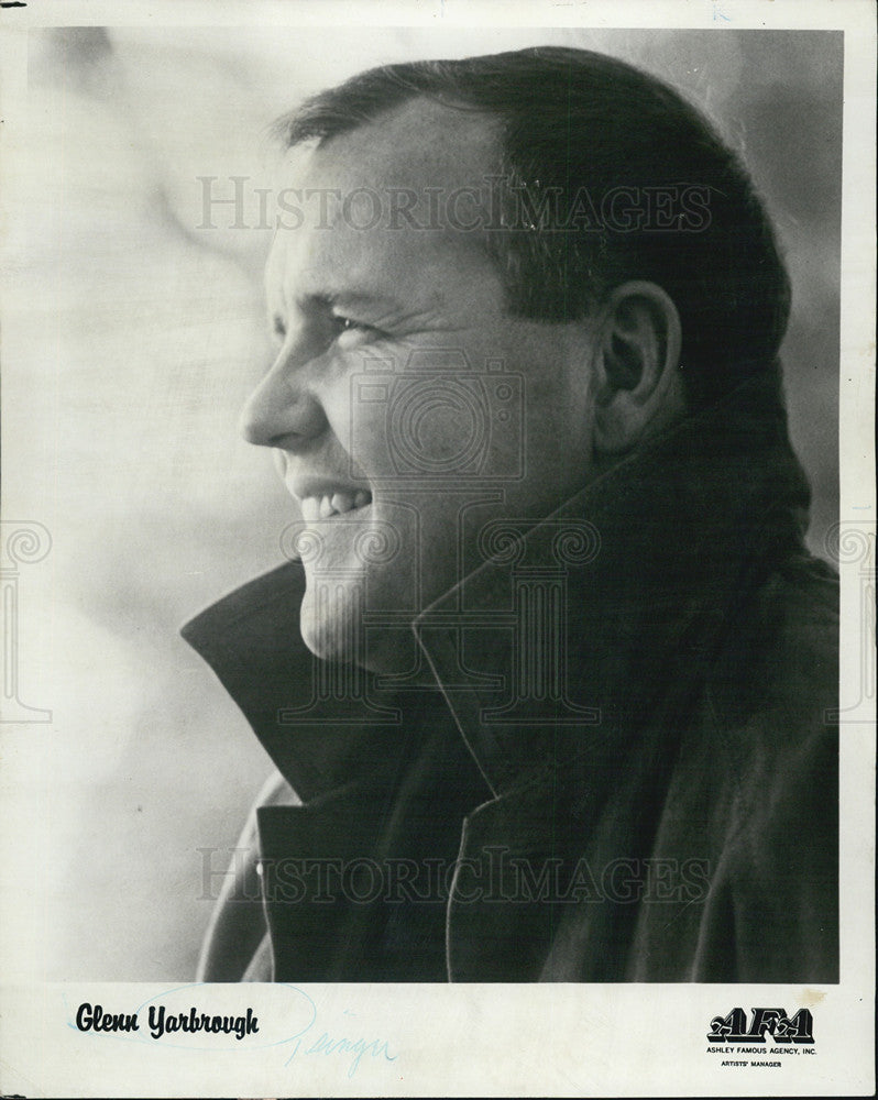 1968 Press Photo Glenn Yarbrough - Historic Images