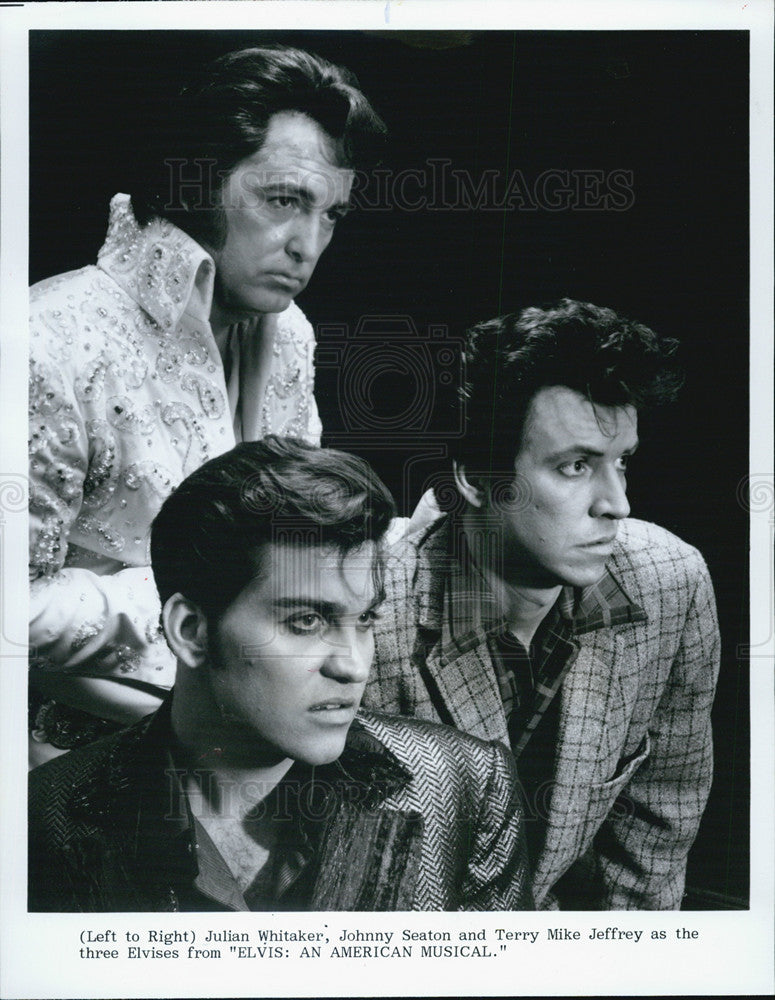 1989 Press Photo &quot;Elvis: An American Musical&quot; - Historic Images