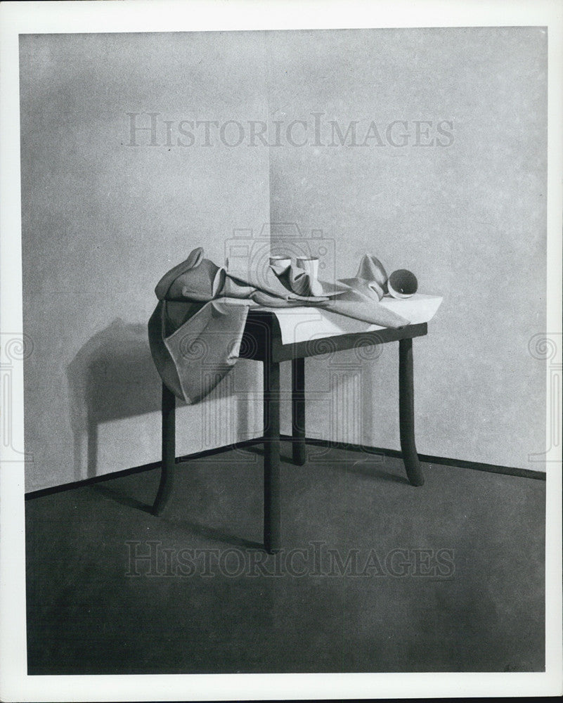 1969 Press Photo of a work by designer John Moore - Historic Images