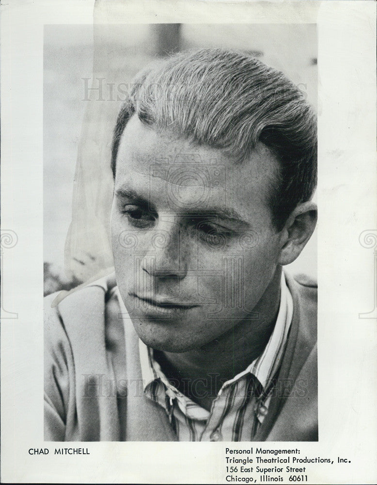 1965 Press Photo Chad Mitchell - Historic Images