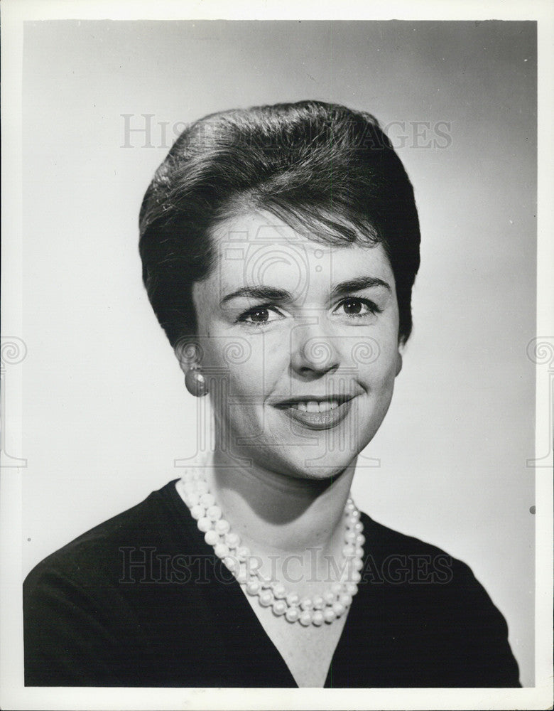 1967 Press Photo Anne Morrissy ABC-TV - Historic Images