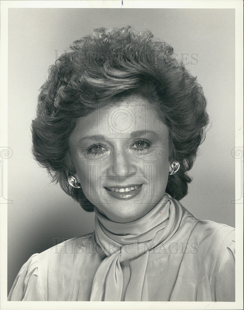 1986 Press Photo Pam Zehman WBBH-TV - Historic Images