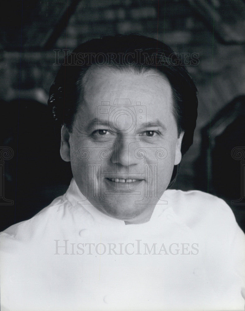 1996 Press Photo Chef Wolfgang Puck - Historic Images