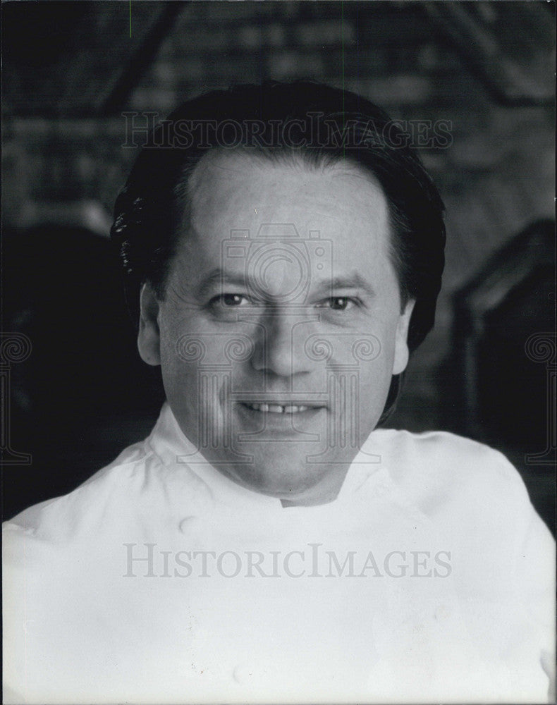 1995 Press Photo Chef Wolfgang Puck - Historic Images