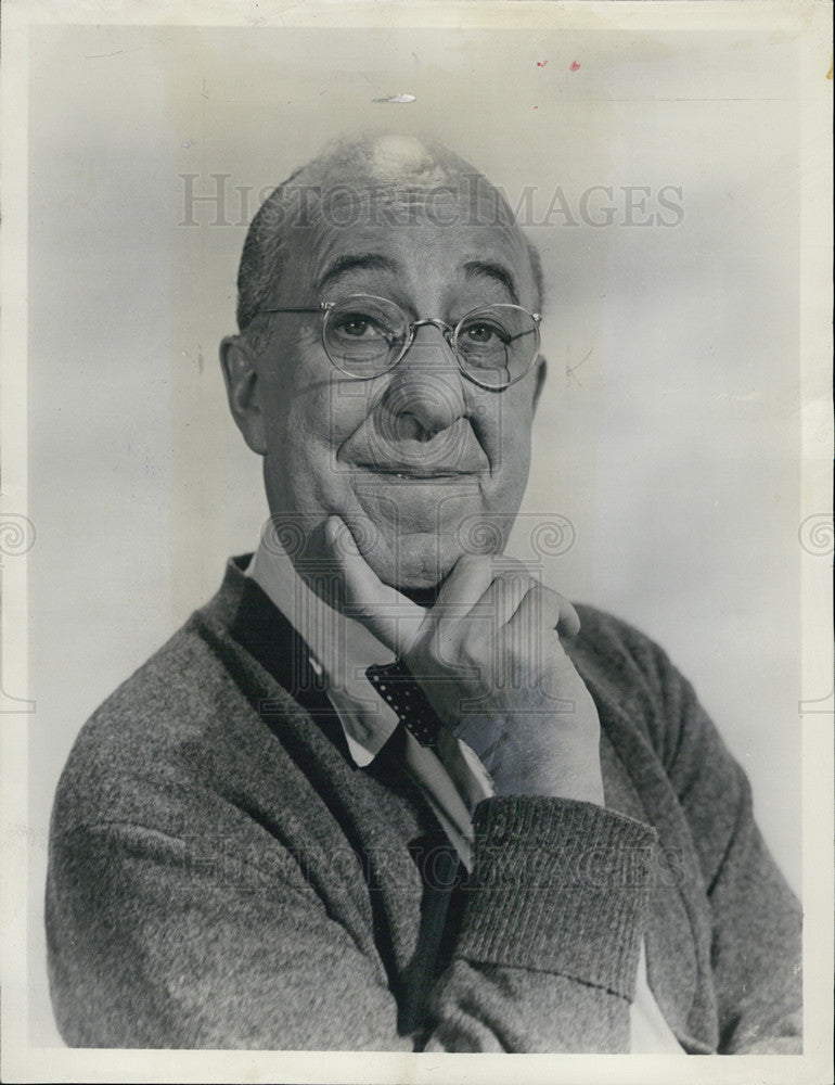 1957 Press Photo Entertainer Ed Wynn - Historic Images