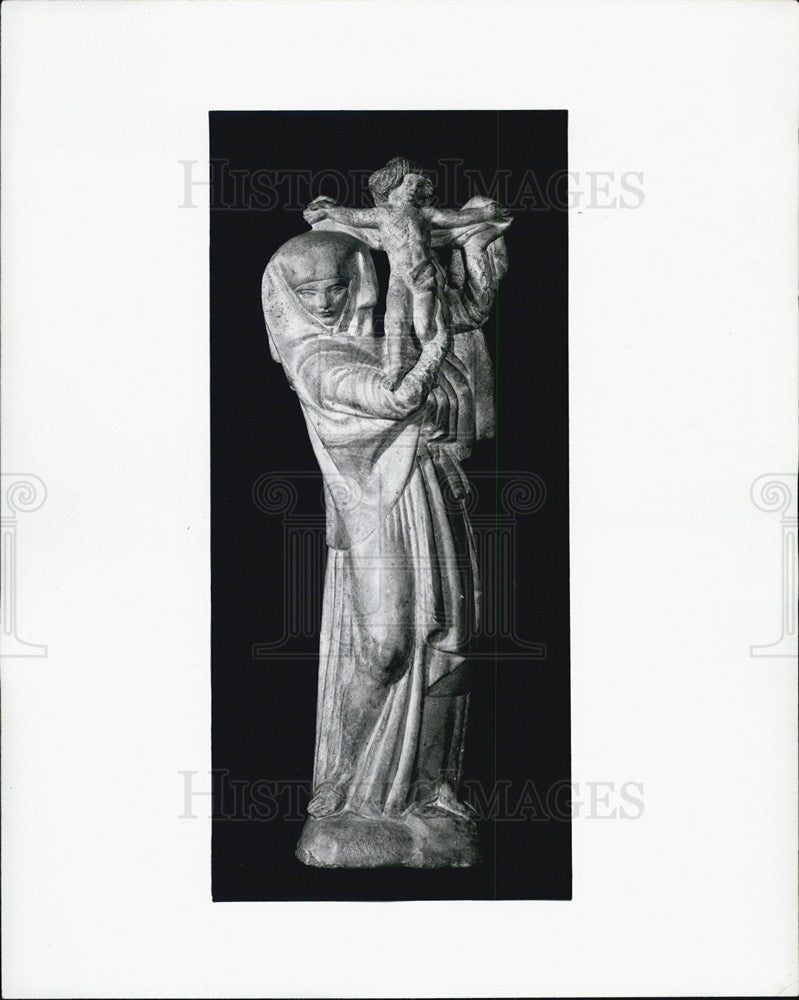 1957 Press Photo Art by Emile Antonio Bourdelle - Historic Images