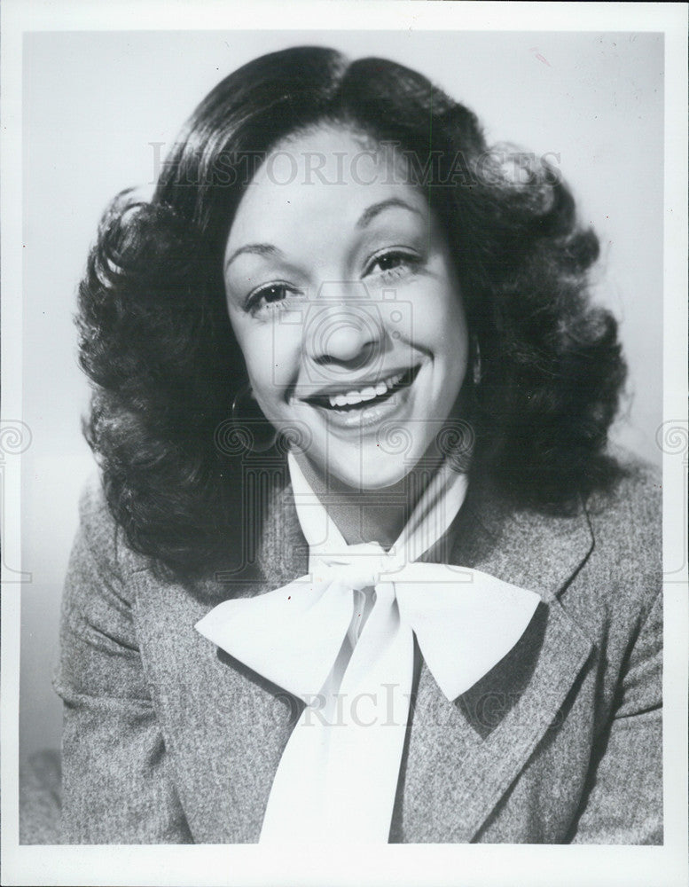 1981 Press Photo merri Dee,editorial announcer - Historic Images