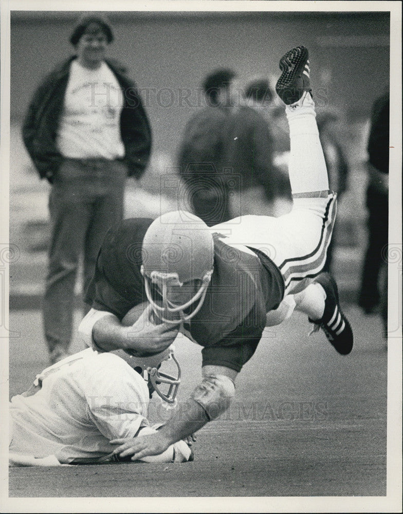 Press Photo University of Illinois Football - Historic Images