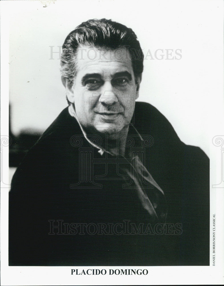 1996 Press Photo Placido Domingo - Historic Images