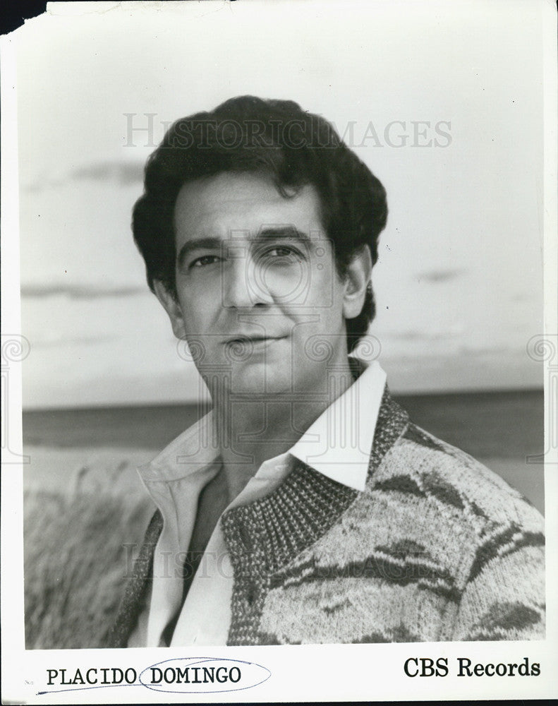 Press Photo Placido Domingo - Historic Images