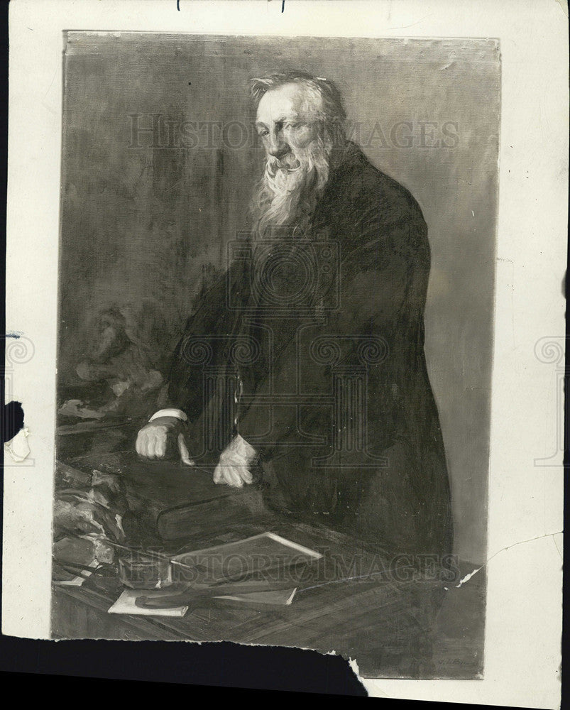 1921 Press Photo Jaques Emile Blanche August Rodin - Historic Images