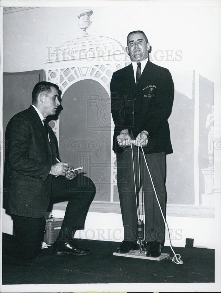 Press Photo Dean Miller appointed to presidents council on physical fitness - Historic Images