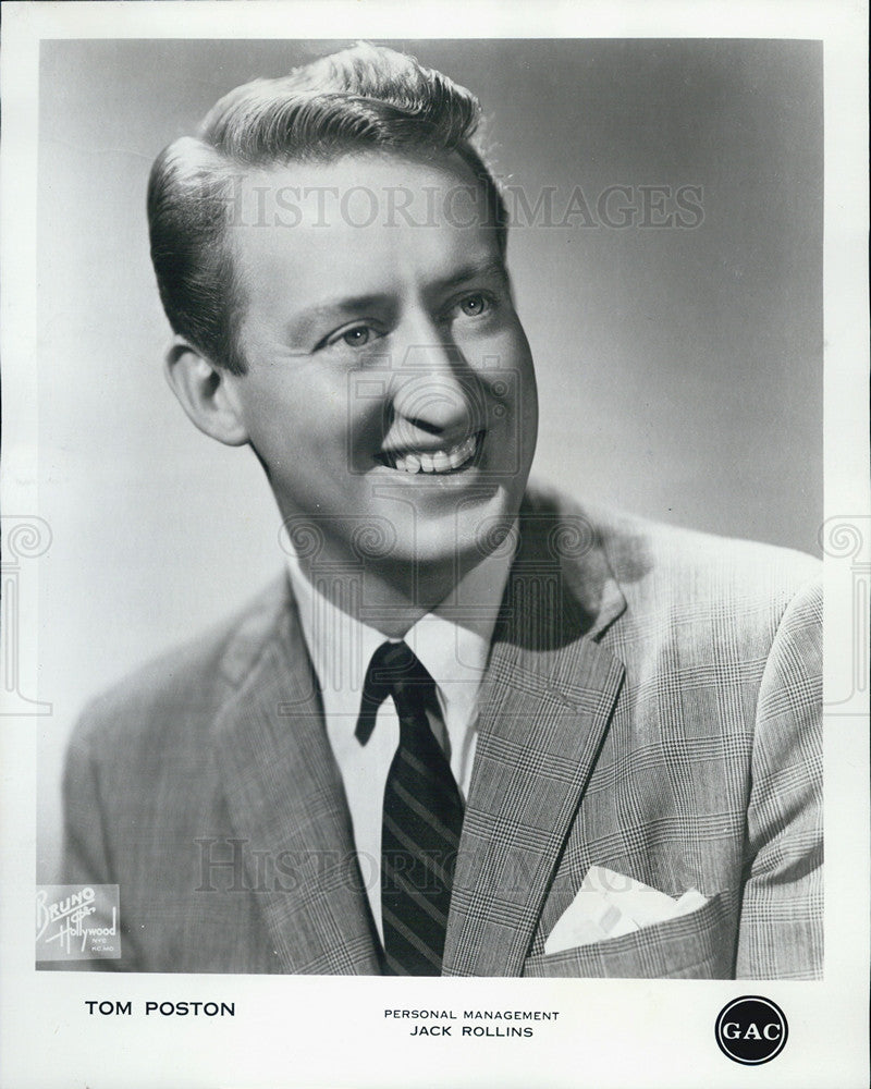 1967 Press Photo Actor Tom Poston - Historic Images