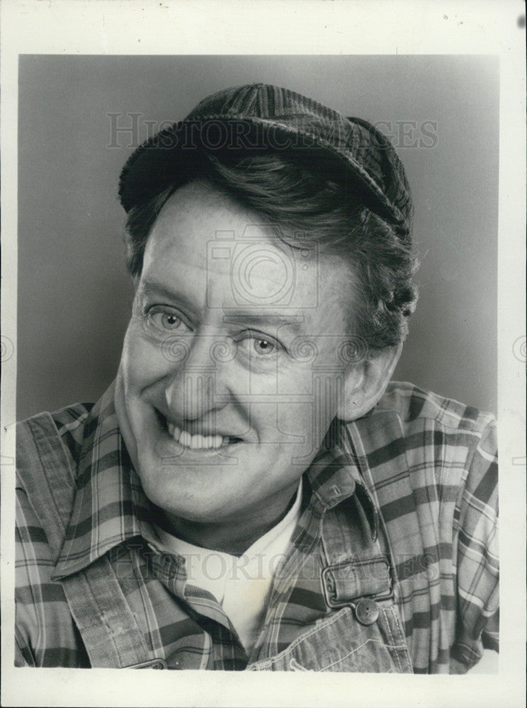 1983 Press Photo Actor Tom Poston in Newhart - Historic Images