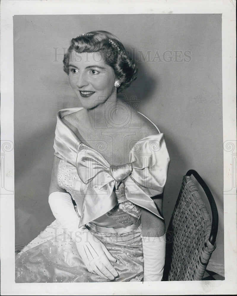 1950 Press Photo Mrs. Lefens Porter - Historic Images