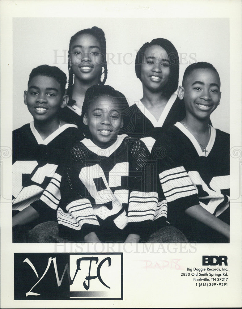 1996 Press Photo Young Warriors For The Cause Band - Historic Images