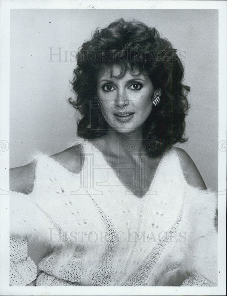 1984 Press Photo Jacklyn Zeman on &quot;General Hospital&quot; - Historic Images